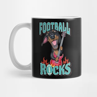 Football Rocks Mug